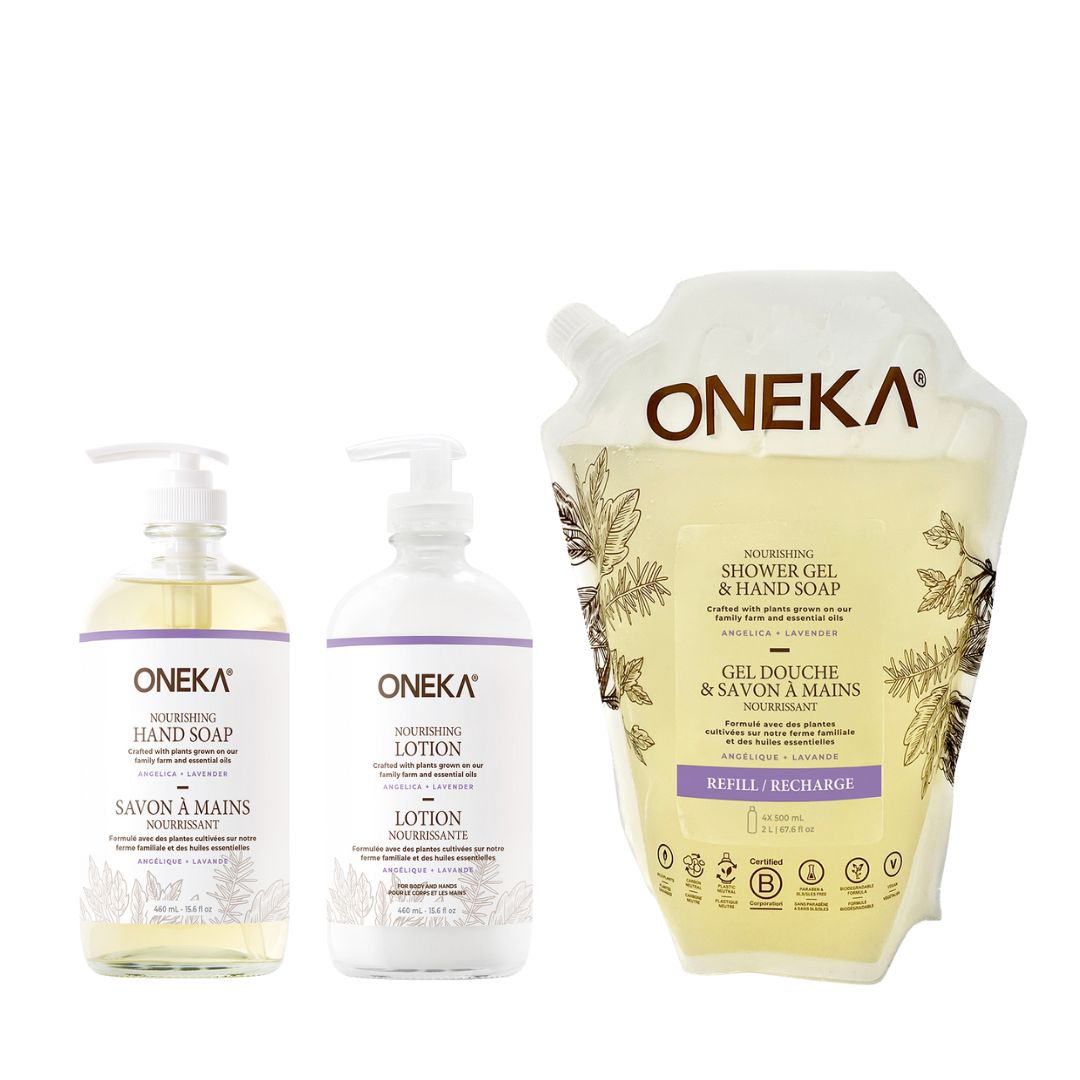 Angelica & Lavender Body & Hand Care Trio