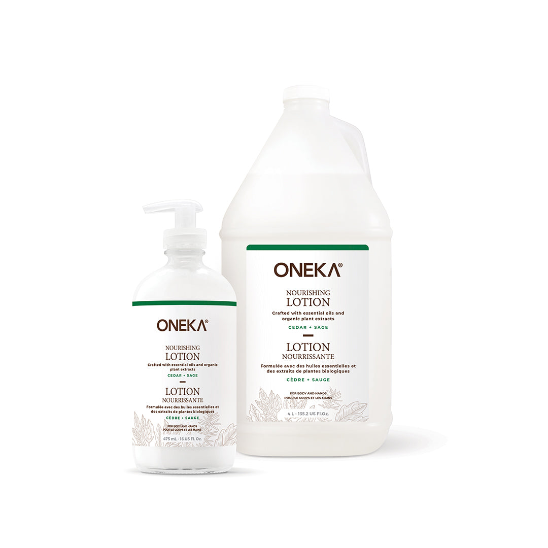 Cedar & Sage Nourishing Body Lotion Refill Duo