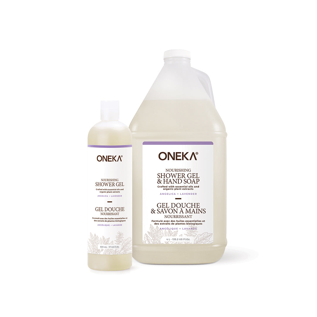 Angelica & Lavender Shower Gel Refill Duo
