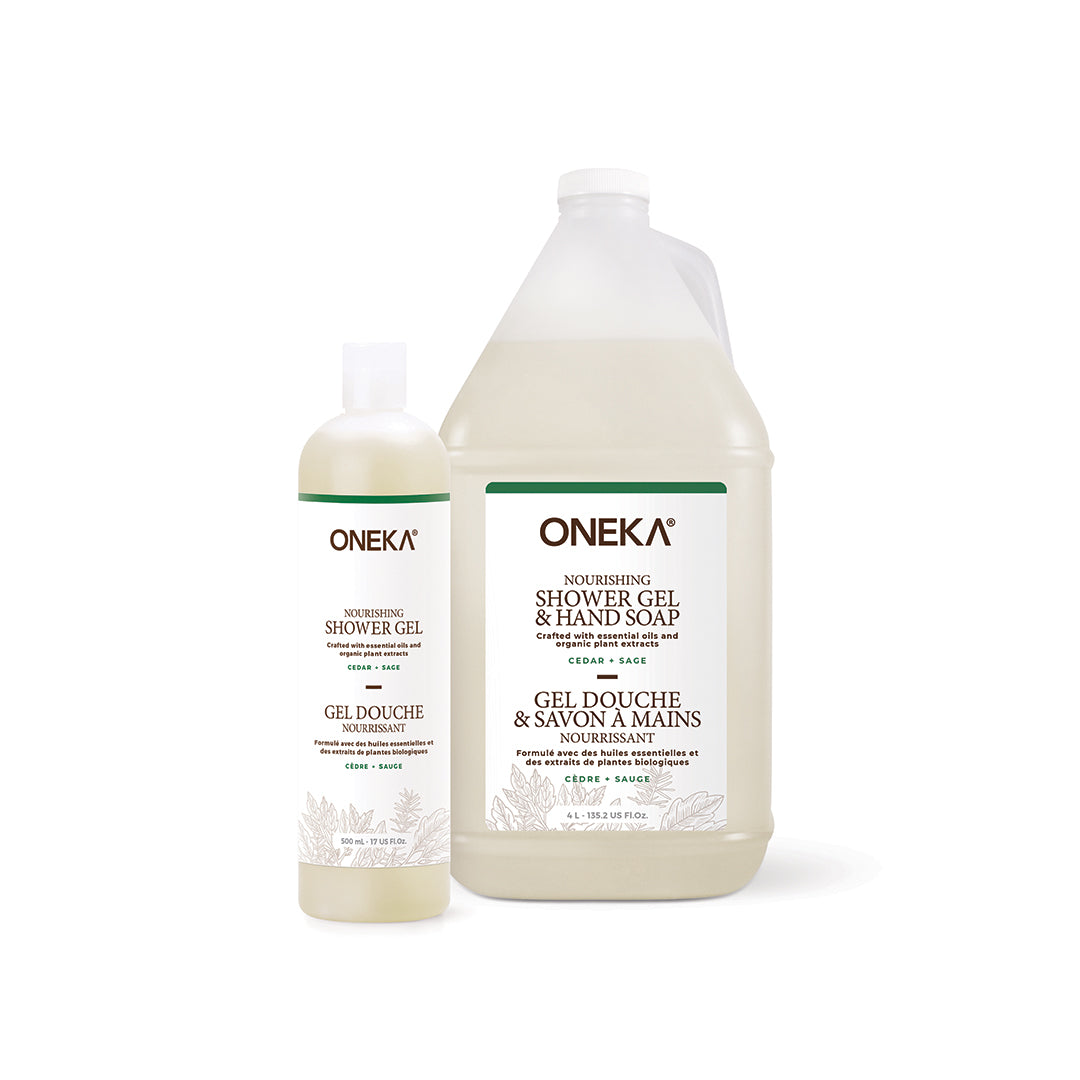 Cedar & Sage Shower Gel Refill Duo