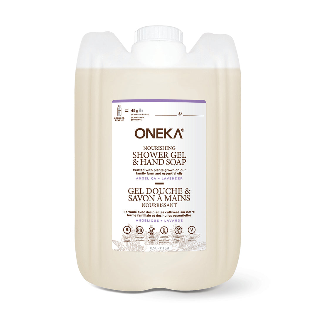 Angelica & Lavender Shower Gel and Hand Soap 19.5L Refill
