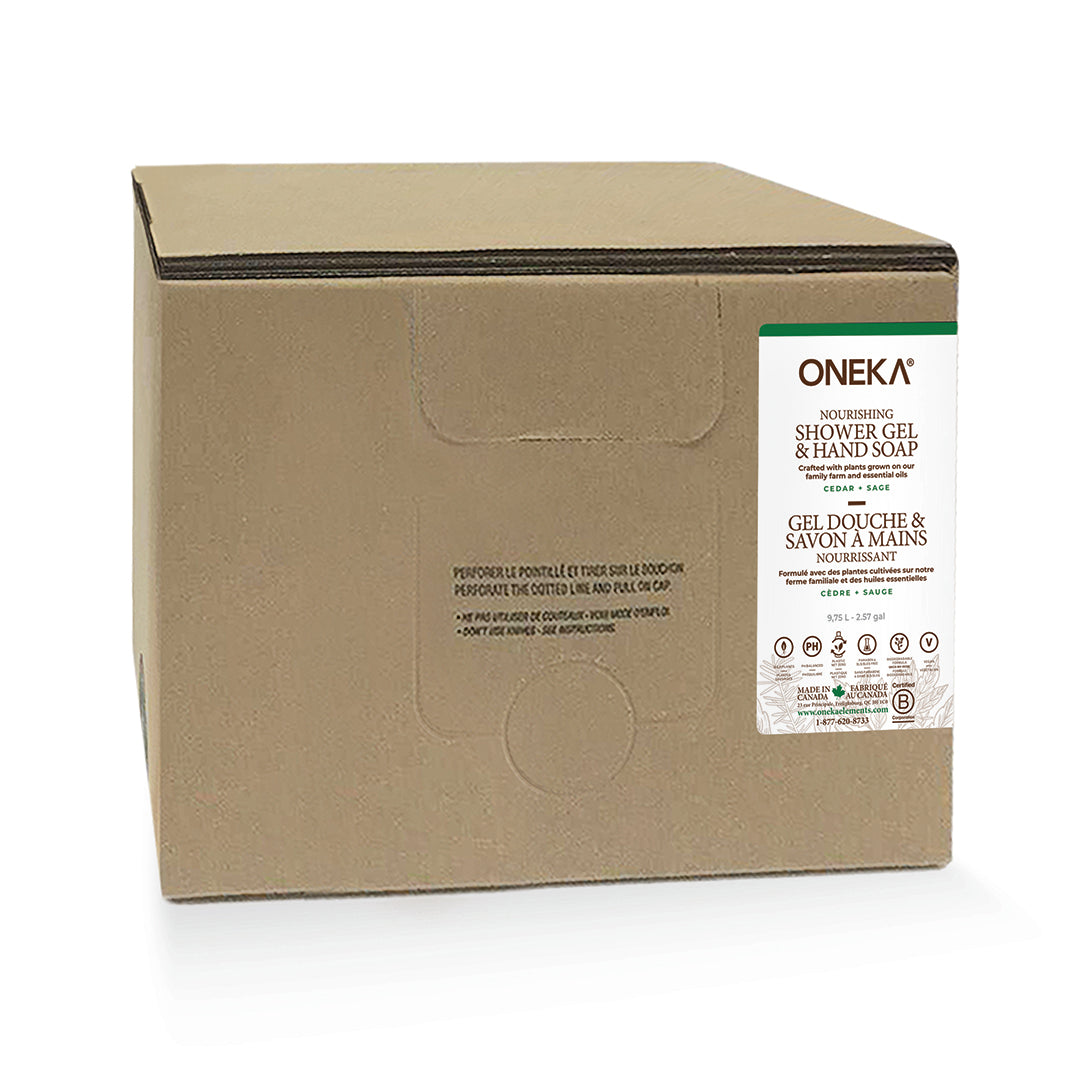 Cedar & Sage Shower Gel and Hand Soap 9.75L Refill